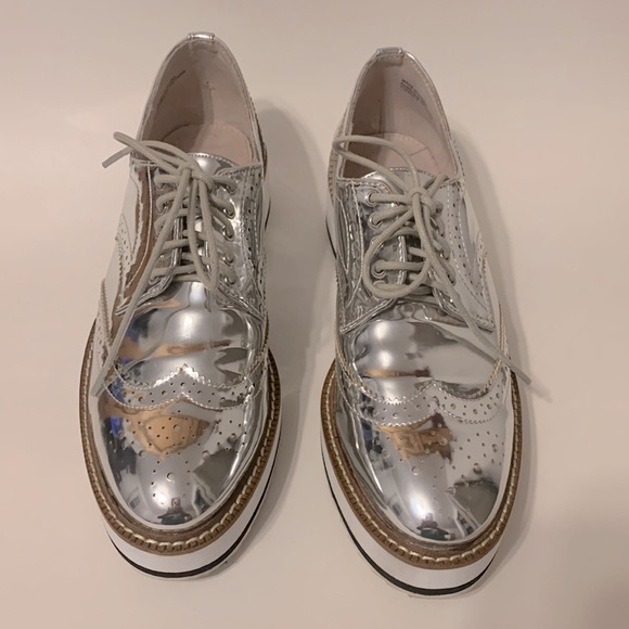 Shellys London platform Oxford shoes - Picture 2 of 7